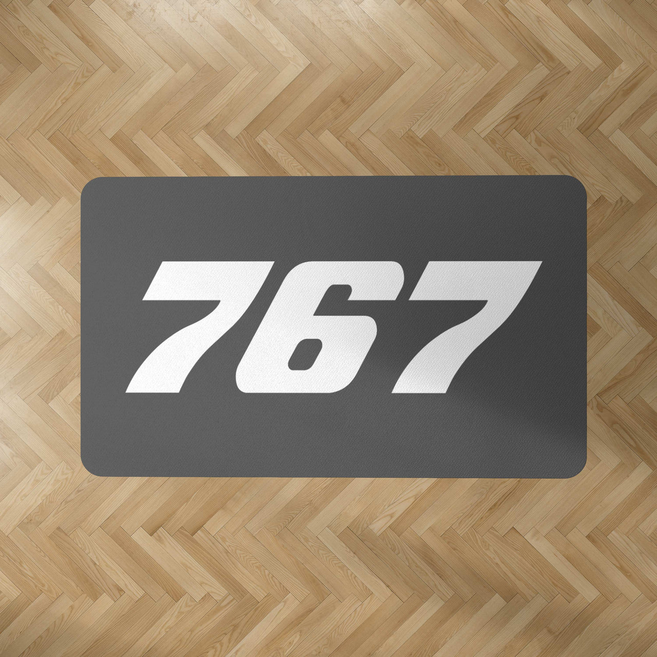 767 Flat Text Designed Carpet & Floor Mats