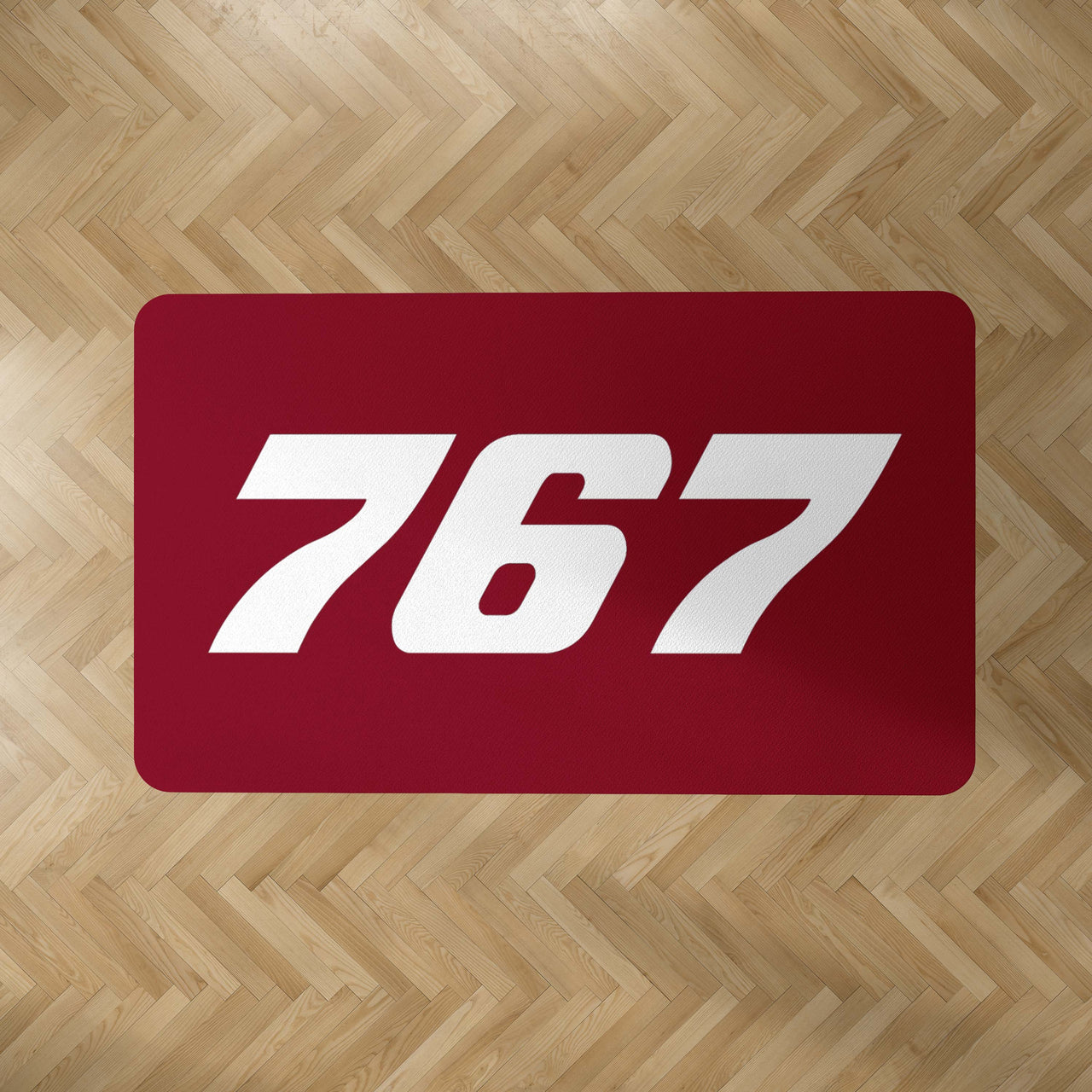 767 Flat Text Designed Carpet & Floor Mats