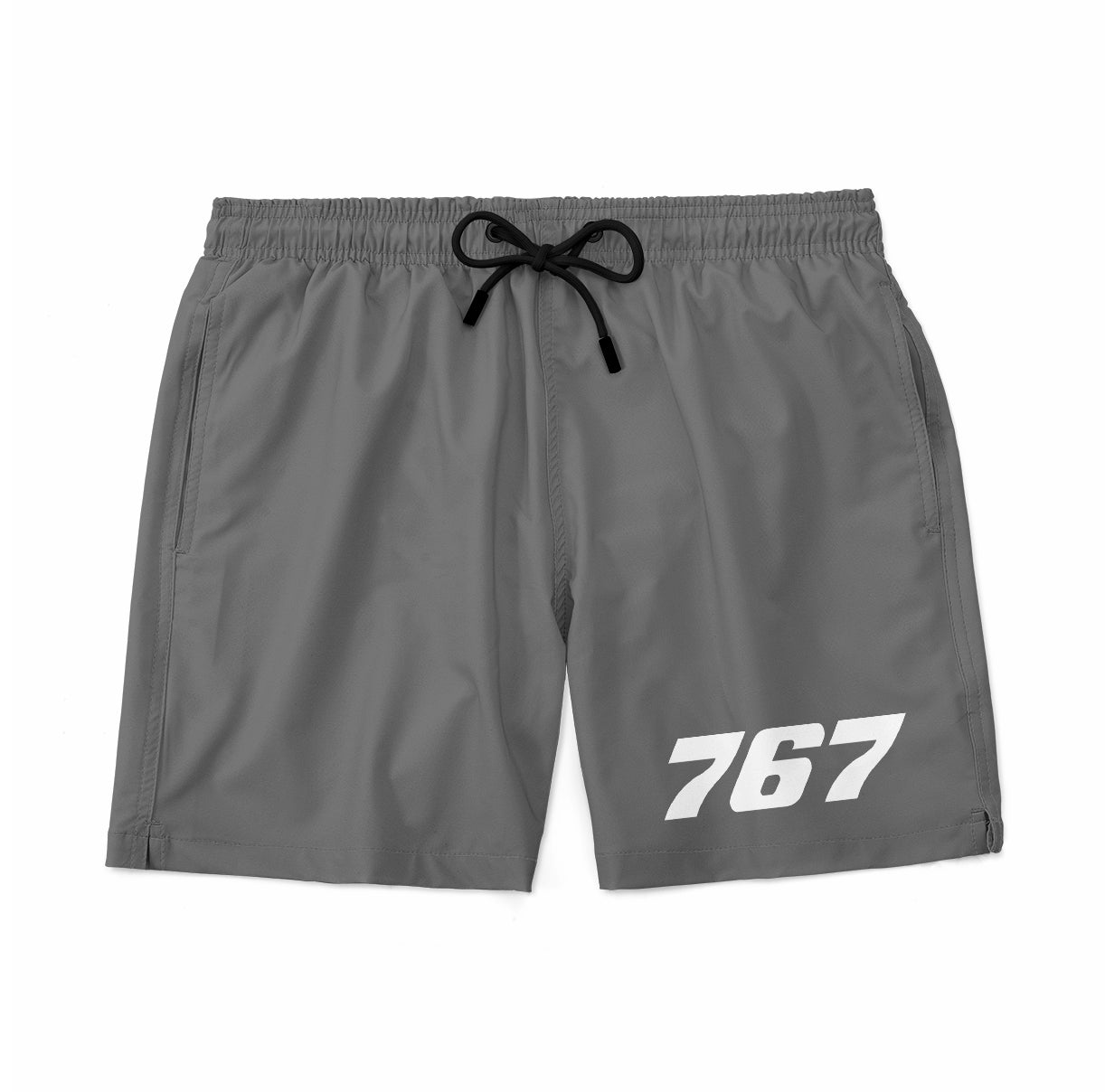 767 Flat Text Designed Swim Trunks & Shorts