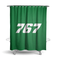 Thumbnail for 767 Flat Text Designed Shower Curtains
