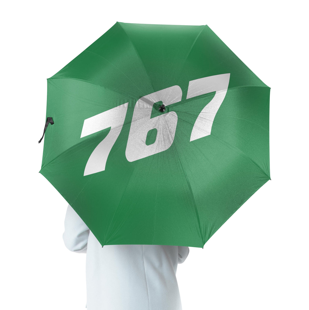 767 Flat Text Designed Umbrella