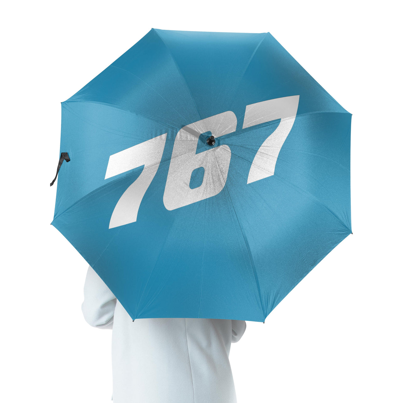 767 Flat Text Designed Umbrella