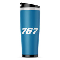 Thumbnail for 767 Flat Text Designed Stainless Steel Travel Mugs