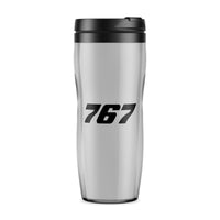 Thumbnail for 767 Flat Text Designed Travel Mugs