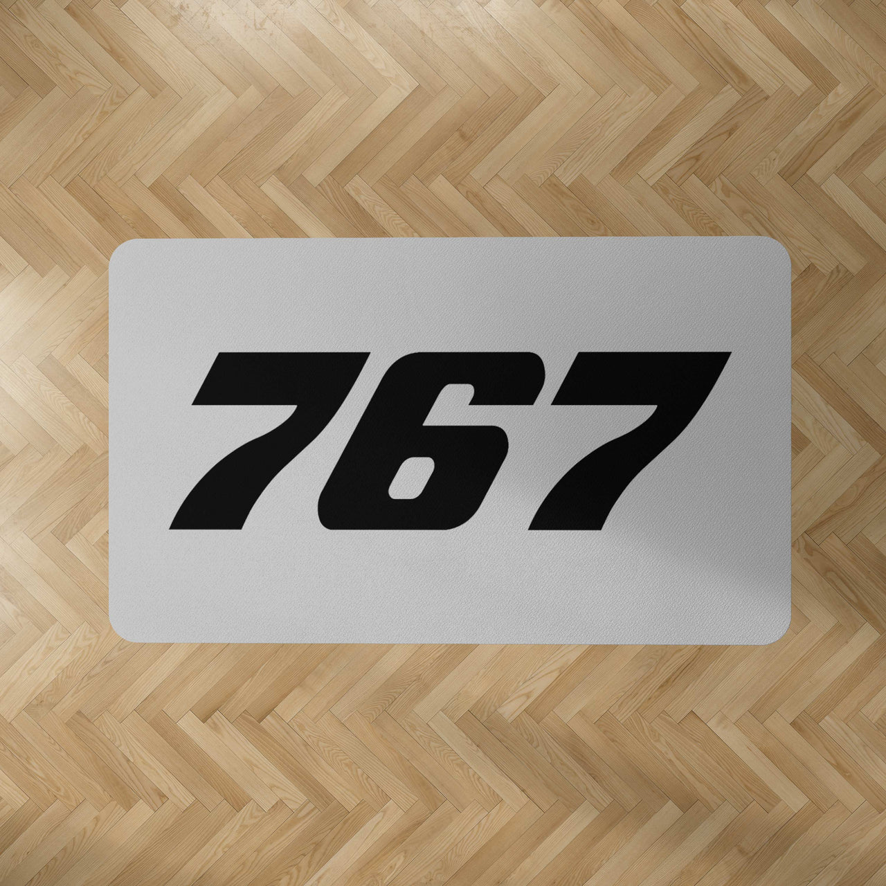 767 Flat Text Designed Carpet & Floor Mats