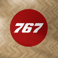 Thumbnail for 767 Flat Text Designed Carpet & Floor Mats (Round)