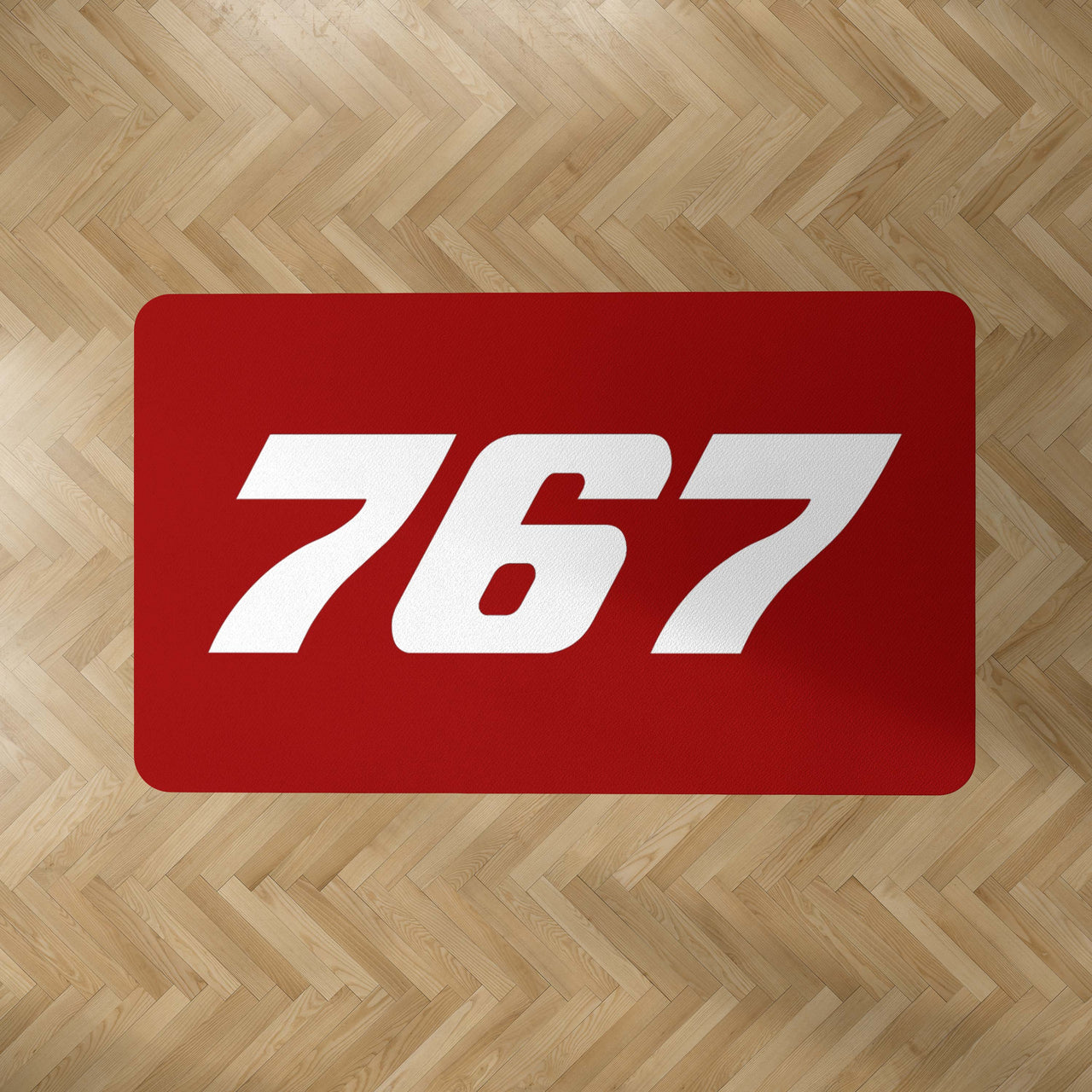 767 Flat Text Designed Carpet & Floor Mats