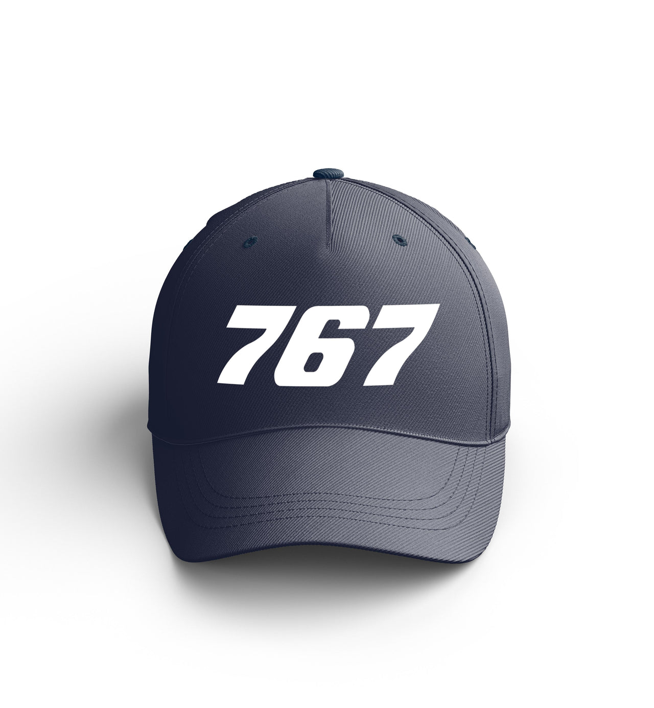 Customizable Name & 767 Flat Text Embroidered Hats