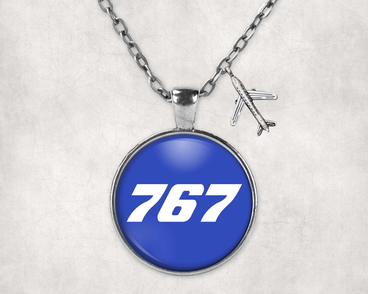 767 Flat Text Designed Necklaces