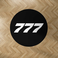 Thumbnail for 777 Flat Text Designed Carpet & Floor Mats (Round)