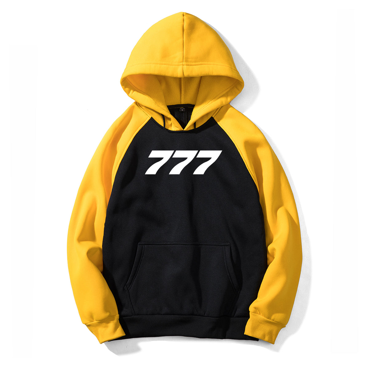 777 Flat Text Designed Colourful Hoodies