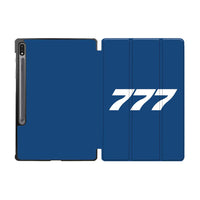 Thumbnail for 777 Flat Text Designed Samsung Tablet Cases