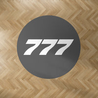 Thumbnail for 777 Flat Text Designed Carpet & Floor Mats (Round)