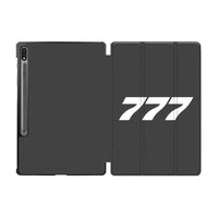 Thumbnail for 777 Flat Text Designed Samsung Tablet Cases