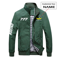 Thumbnail for 777 Flat Text Designed Stylish Jackets