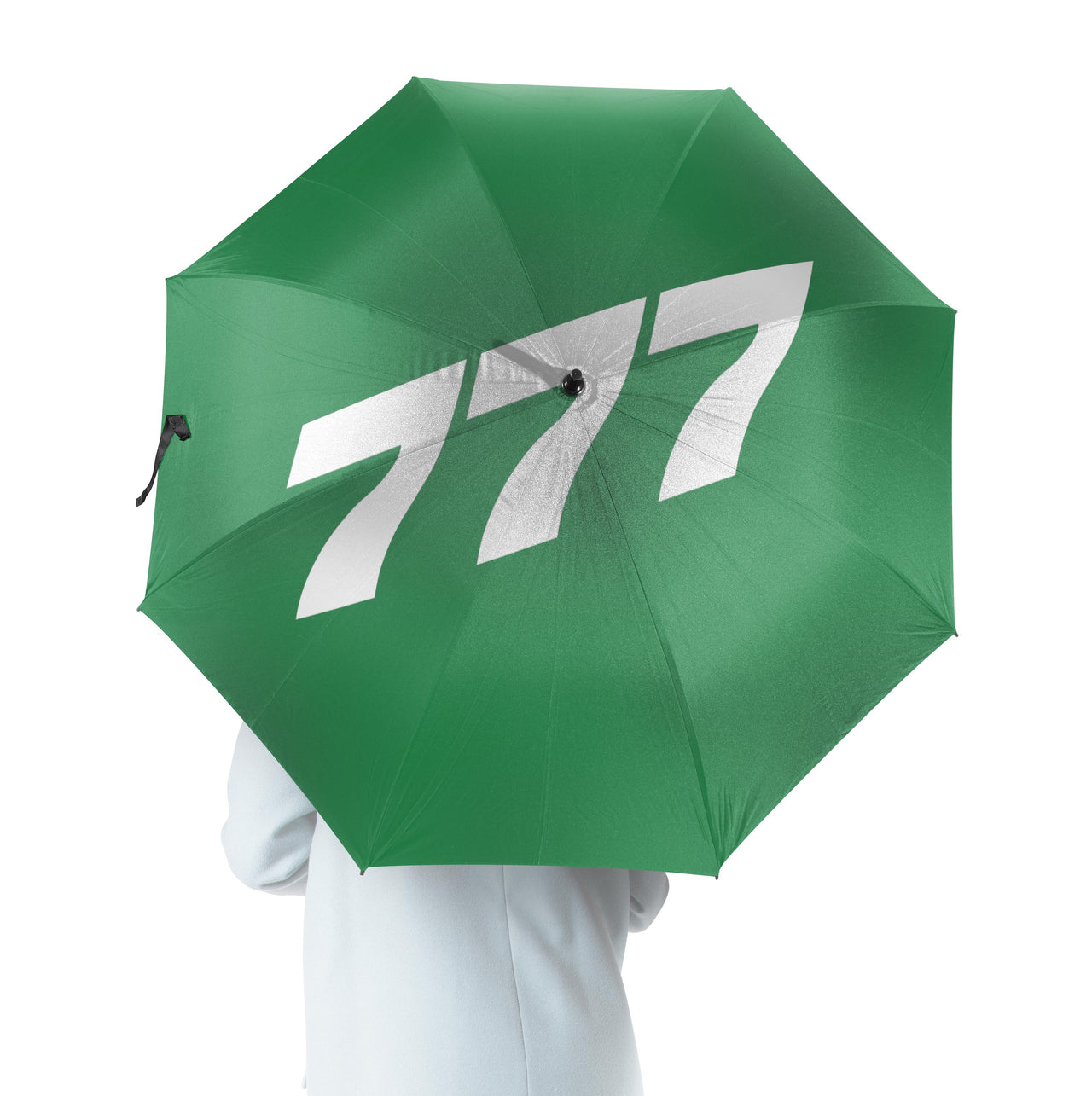 777 Flat Text Designed Umbrella
