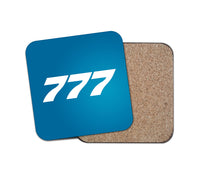 Thumbnail for 777 Flat Text Designed Coasters