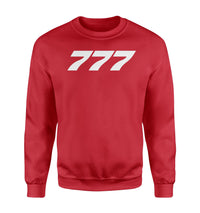 Thumbnail for 777 Flat Text Designed Sweatshirts