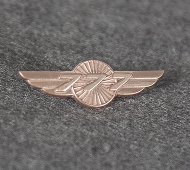 Stylish Badges with BOEING 747 777 787 737 Designs