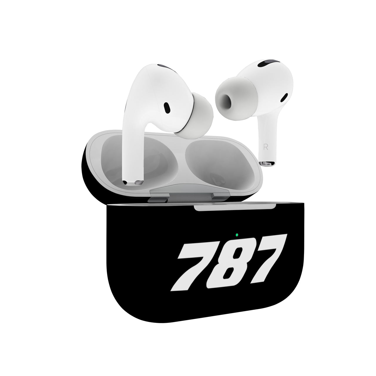 787 Flat Text Designed AirPods  Cases
