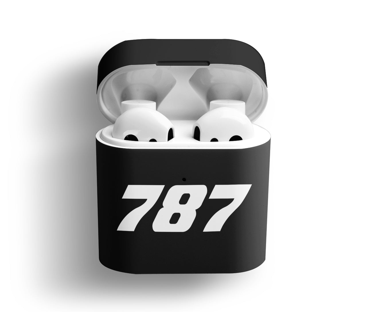 787 Flat Text Designed AirPods  Cases