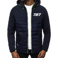 Thumbnail for 787 Flat Text Designed Sportive Jackets