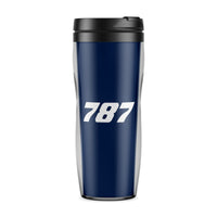 Thumbnail for 787 Flat Text Designed Travel Mugs