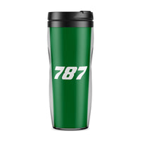 Thumbnail for 787 Flat Text Designed Travel Mugs