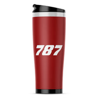 Thumbnail for 787 Flat Text Designed Stainless Steel Travel Mugs