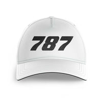 Thumbnail for 787 Flat Text Printed Hats