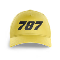 Thumbnail for 787 Flat Text Printed Hats