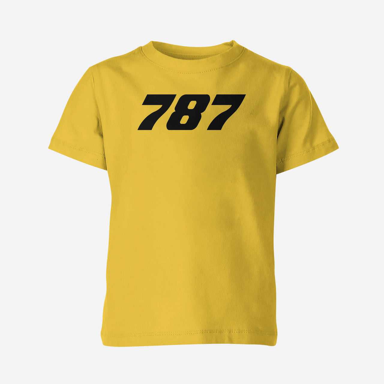 787 Flat Designed Children T-Shirts