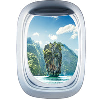 Thumbnail for Airplane Window & Landscape Printed Wall Window Stickers