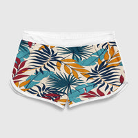 Thumbnail for Super Leafs Designed Women Beach Style Shorts