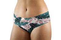 Thumbnail for Seamless Palm Leafs Designed Women Panties & Shorts