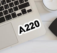 Thumbnail for Airbus A220 Sticker - view 2