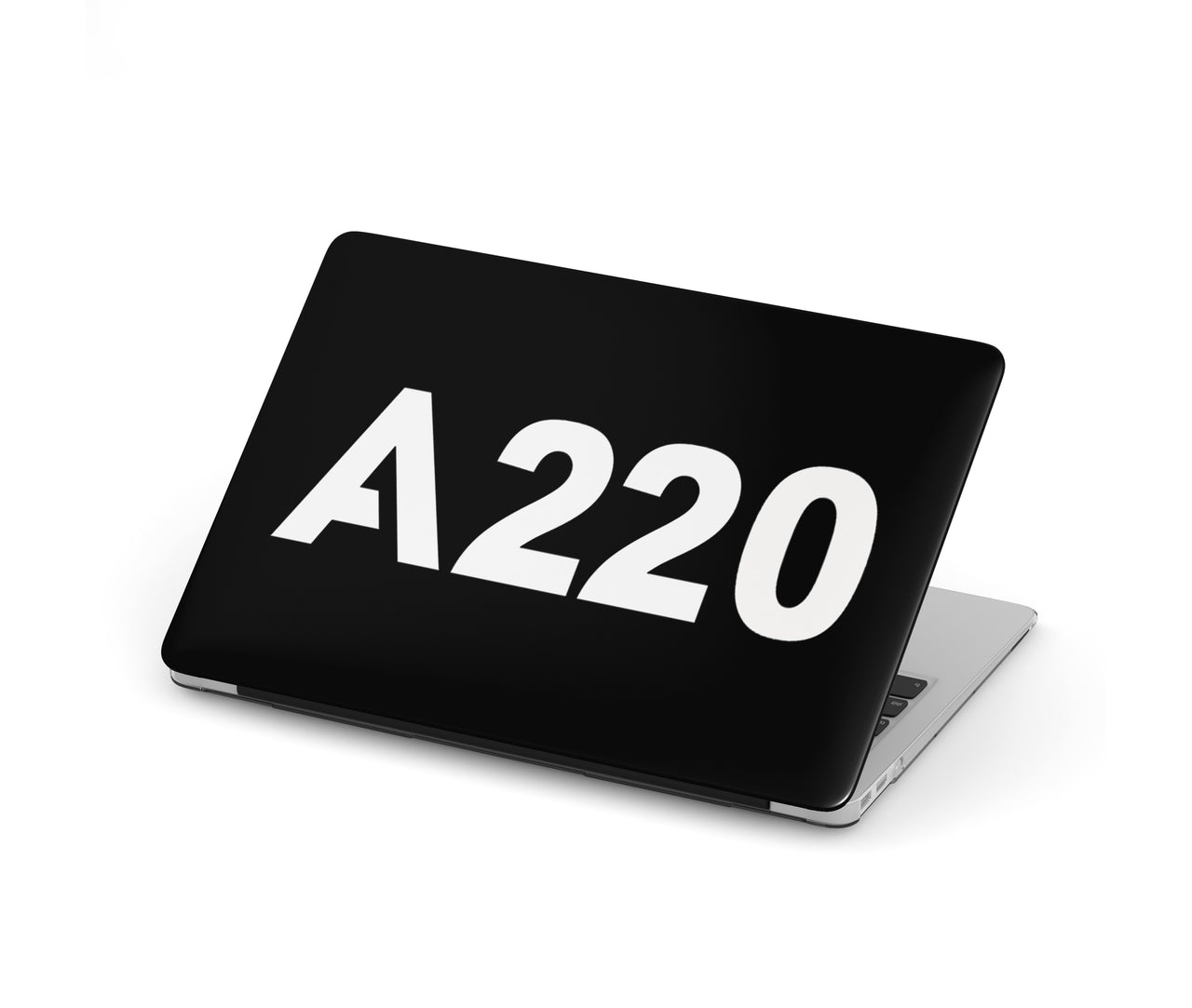A220 Flat Text Designed Macbook Cases