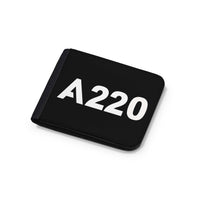Thumbnail for A220 Flat Text Designed Wallets