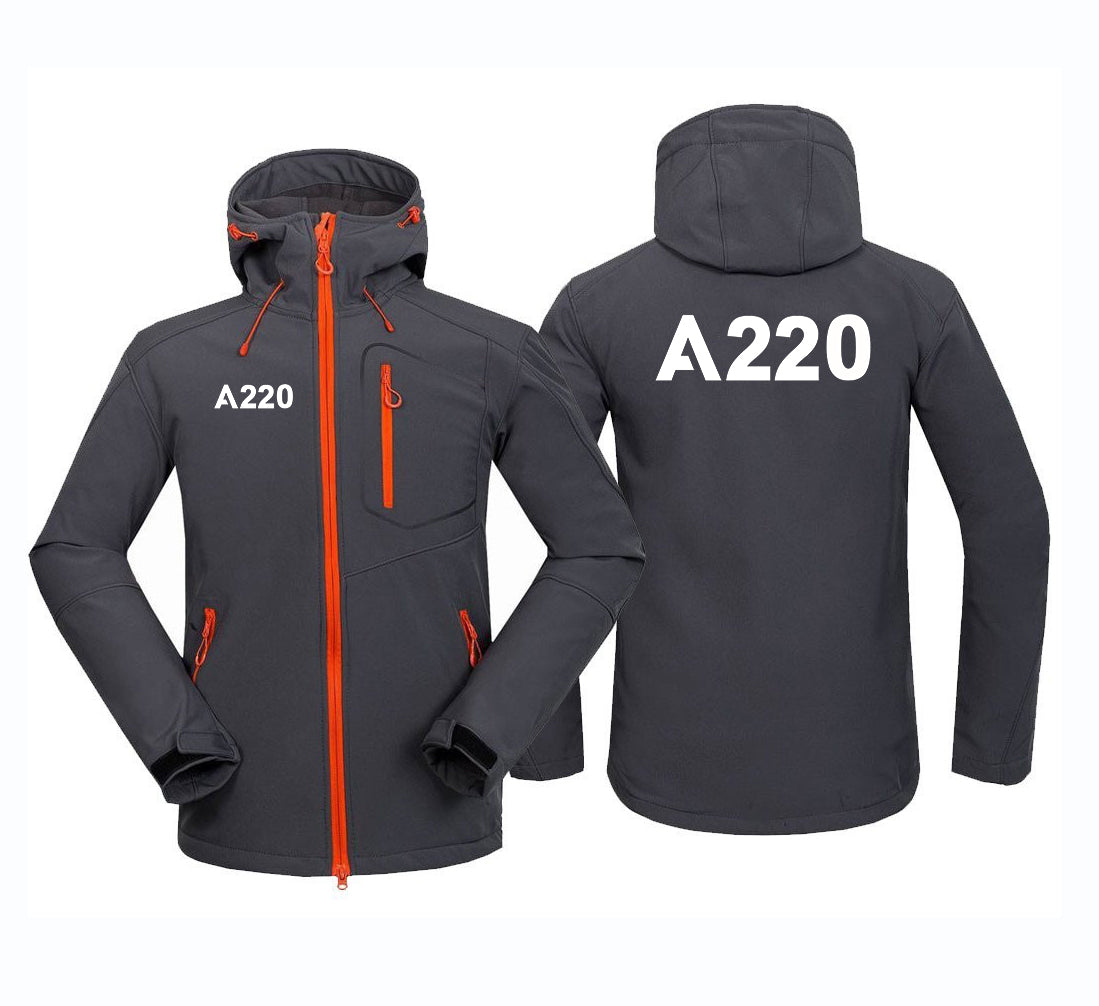 A220 Flat Text Polar Style Jackets