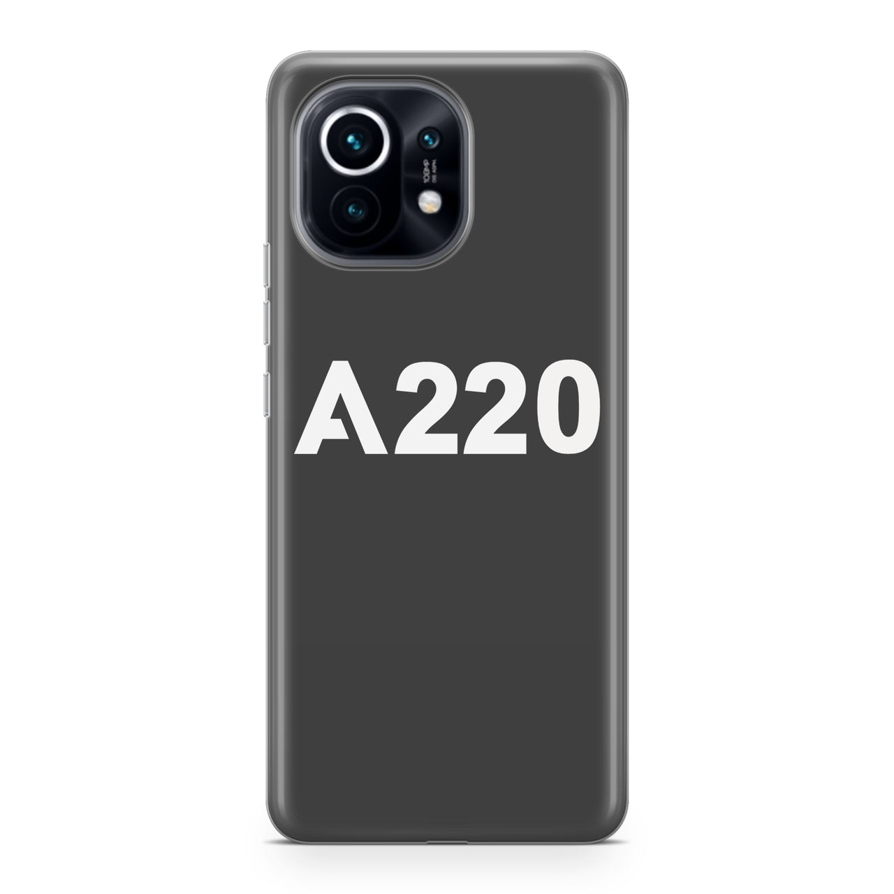 A220 Flat Text Designed Xiaomi Cases
