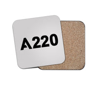 Thumbnail for A220 Flat Text Designed Coasters