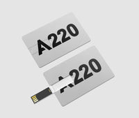 Thumbnail for A220 Flat Text Designed USB Cards