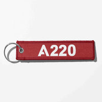 Thumbnail for A220 Flat Text Designed Key Chains