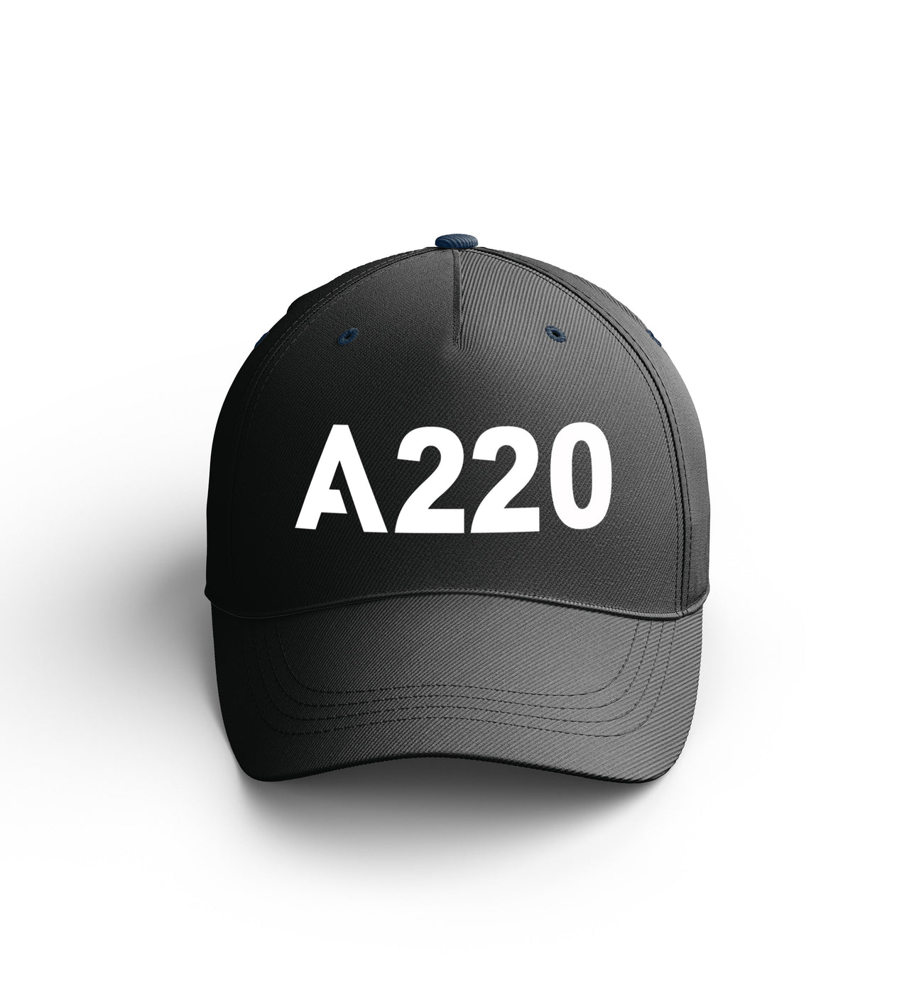 Customizable Name & A220 Flat Text Embroidered Hats