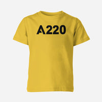 Thumbnail for A220 Flat Designed Children T-Shirts
