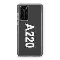 Thumbnail for A220 Text Designed Huawei Cases