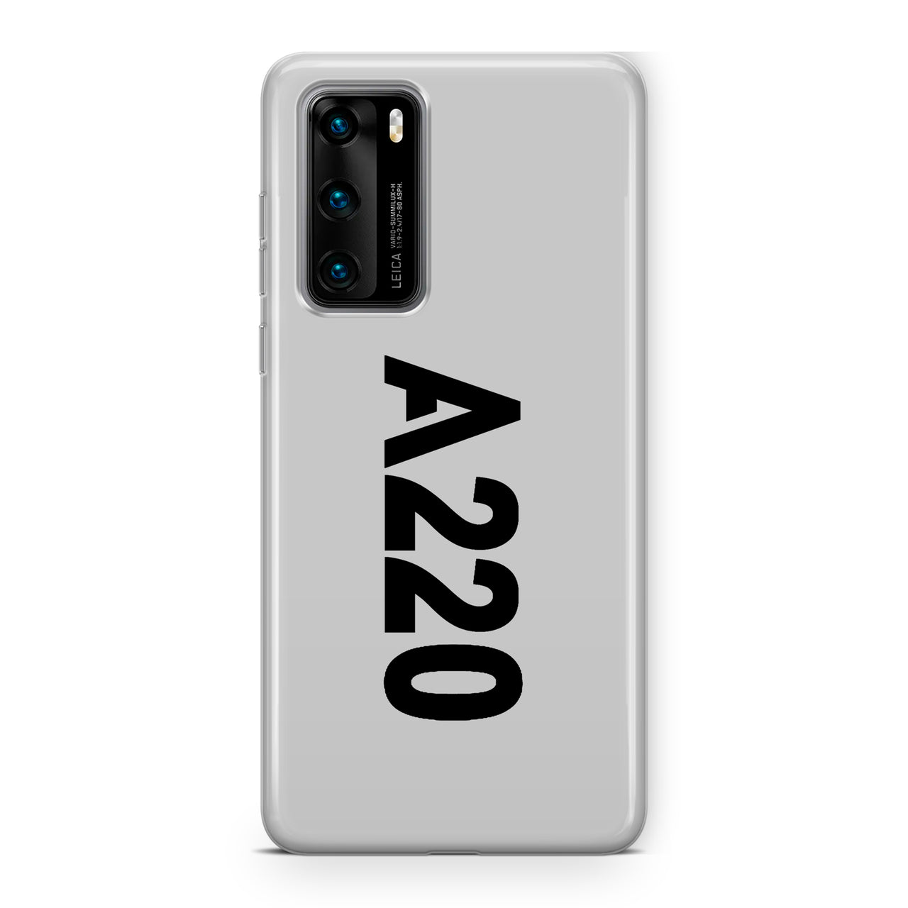 A220 Text Designed Huawei Cases