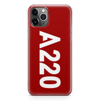 Thumbnail for A220 Text Designed iPhone Cases