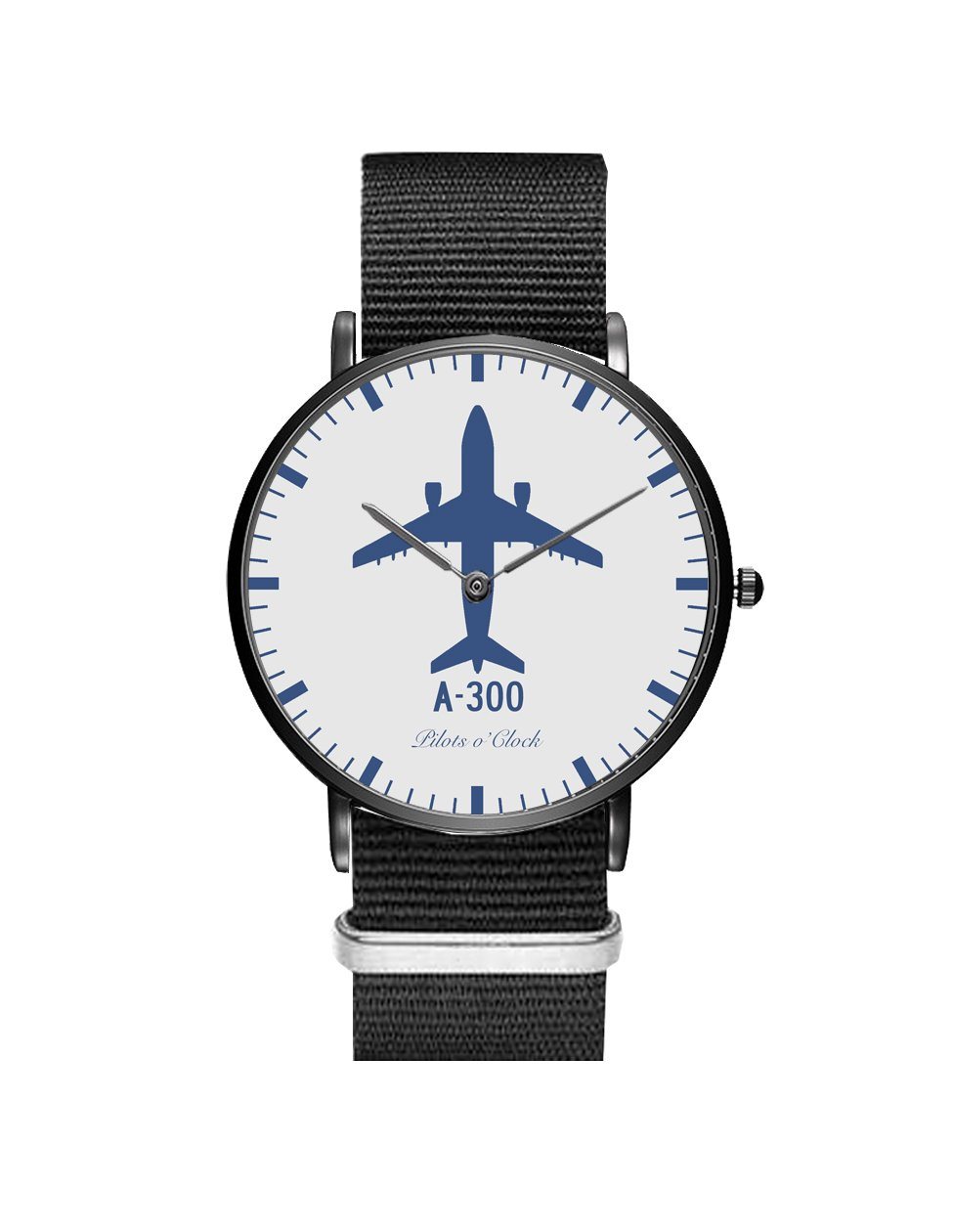 Airbus A300 Leather Strap Watches Pilot Eyes Store 