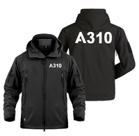 Thumbnail for A310 Flat Text Designed Military Jackets (Customizable)